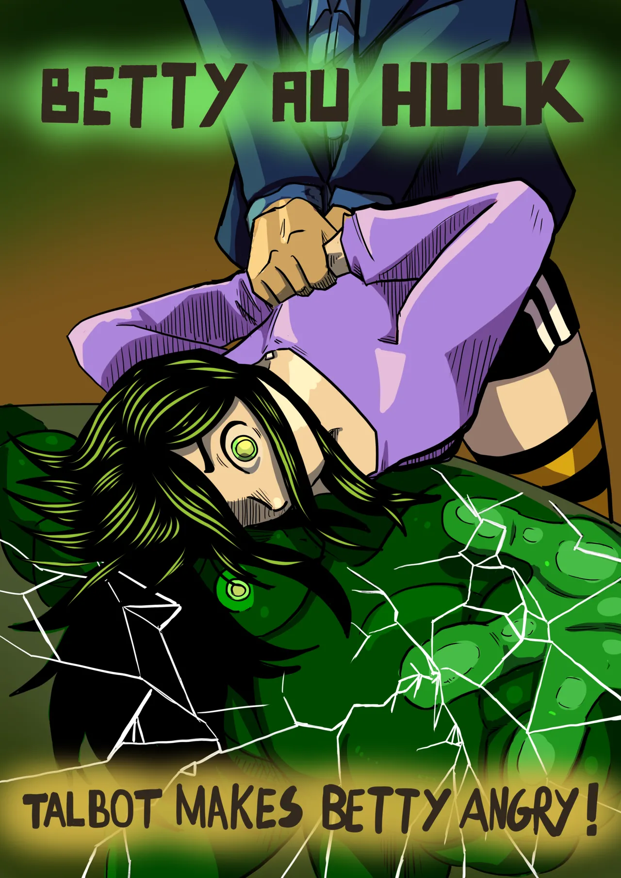 Betty Hulk AU: Talbot Makes Betty Angry cover