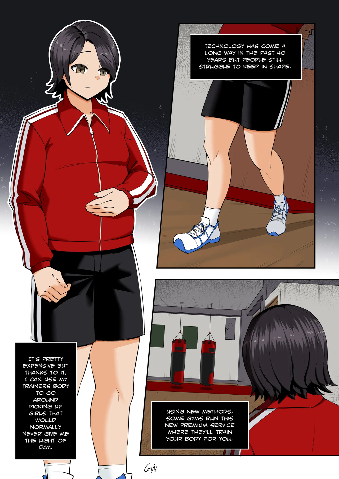 Kawaii Tsun'aho/ Swapping Gym Comic cover