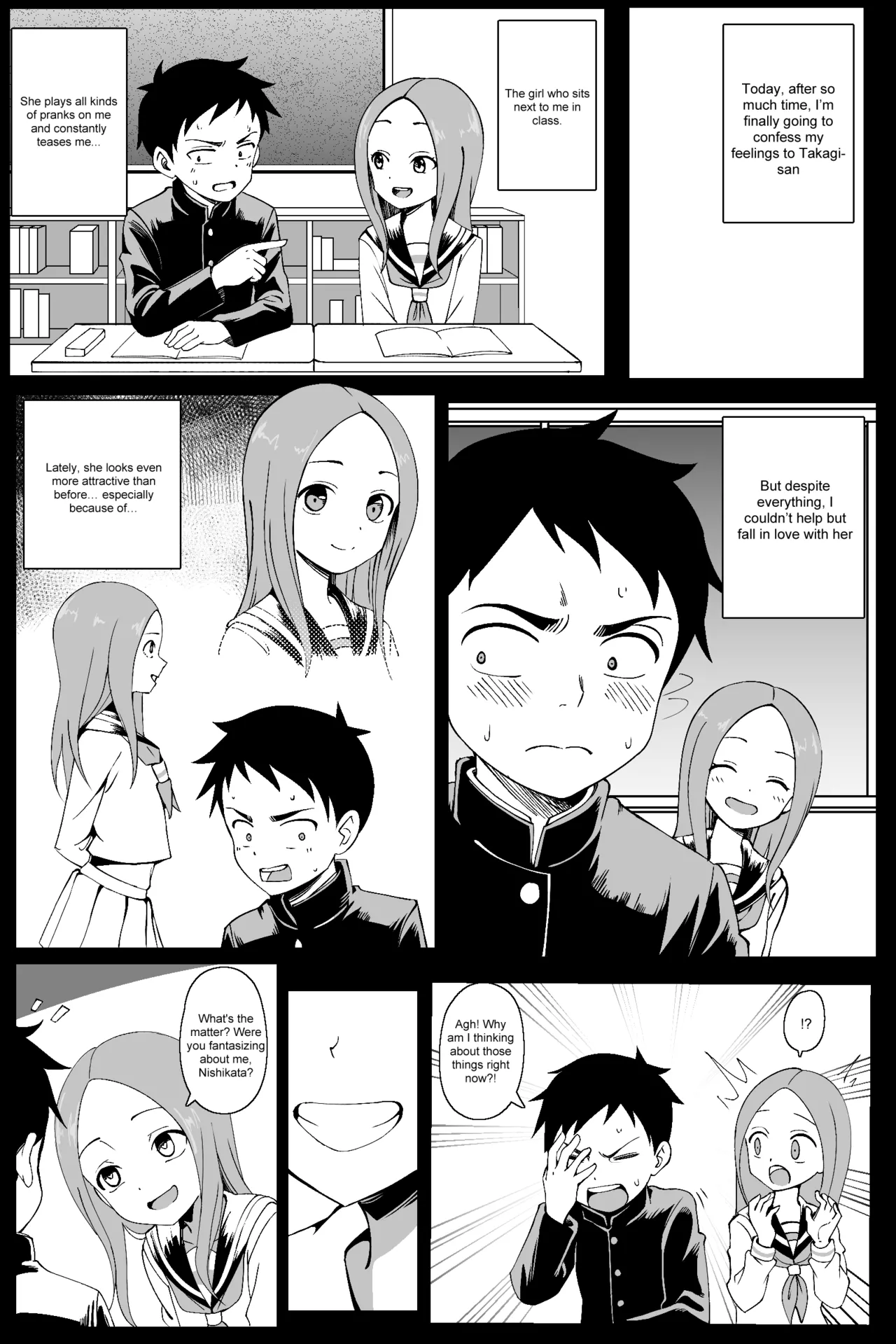 The Girl Who Used to Tease Me Is Now Looking at Someone Else (Ch. 1 - Part 1) - Arujiisan cover