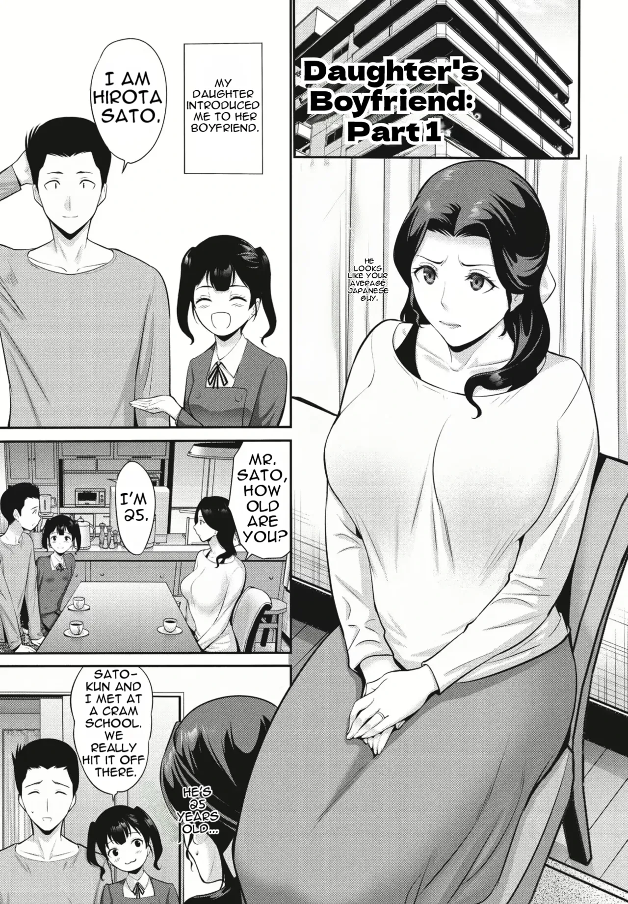 Daughter's Boyfriend Part 1 cover