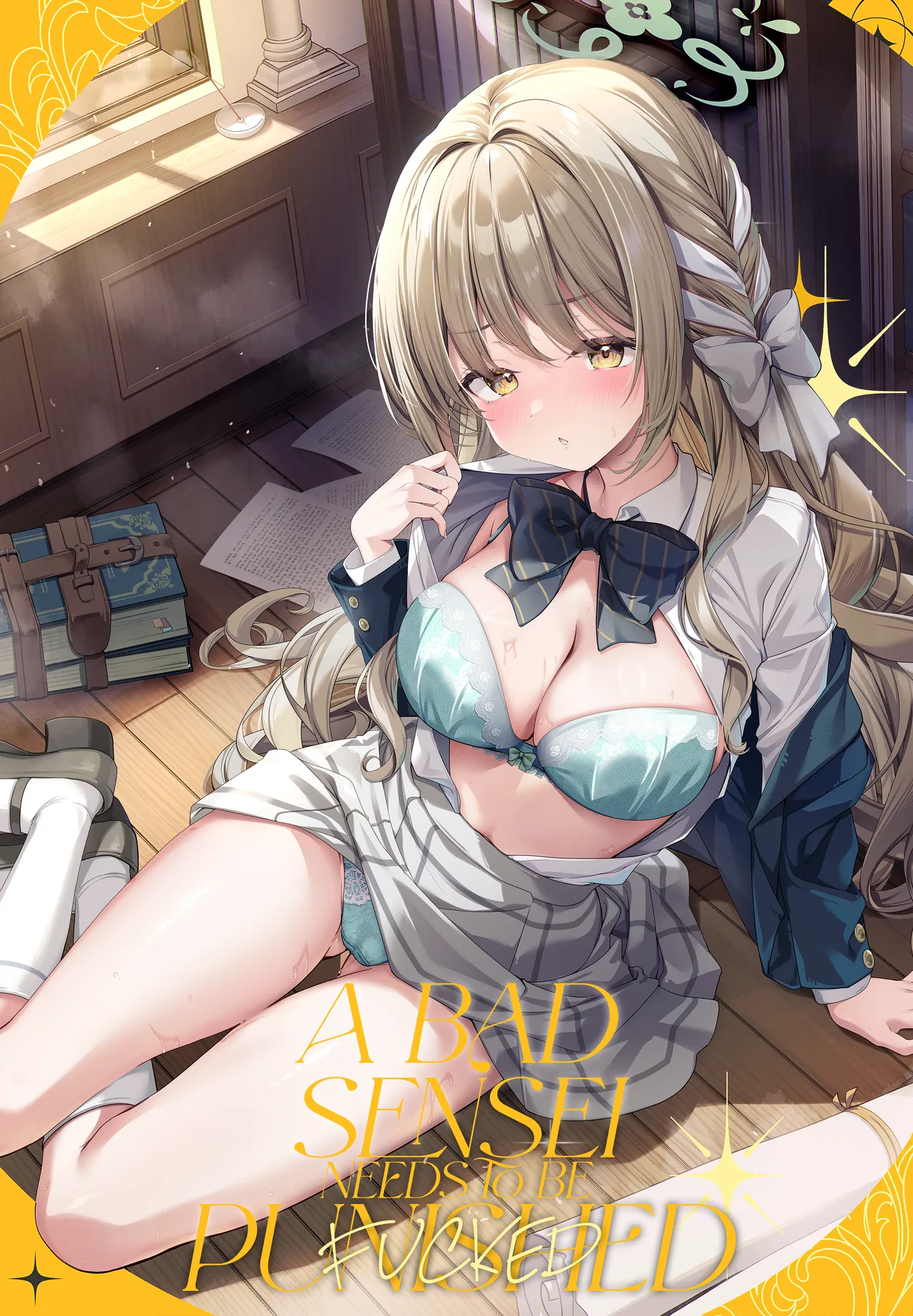 A Bad Sensei Needs to Be Punished cover