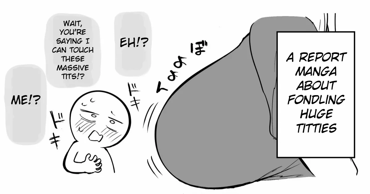 A Report Manga About Fondling Huge Titties cover
