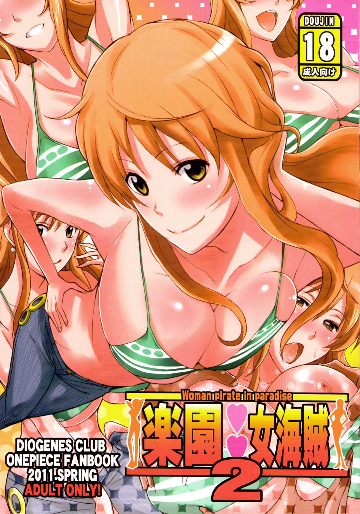 Woman Pirate in Paradise 2 cover