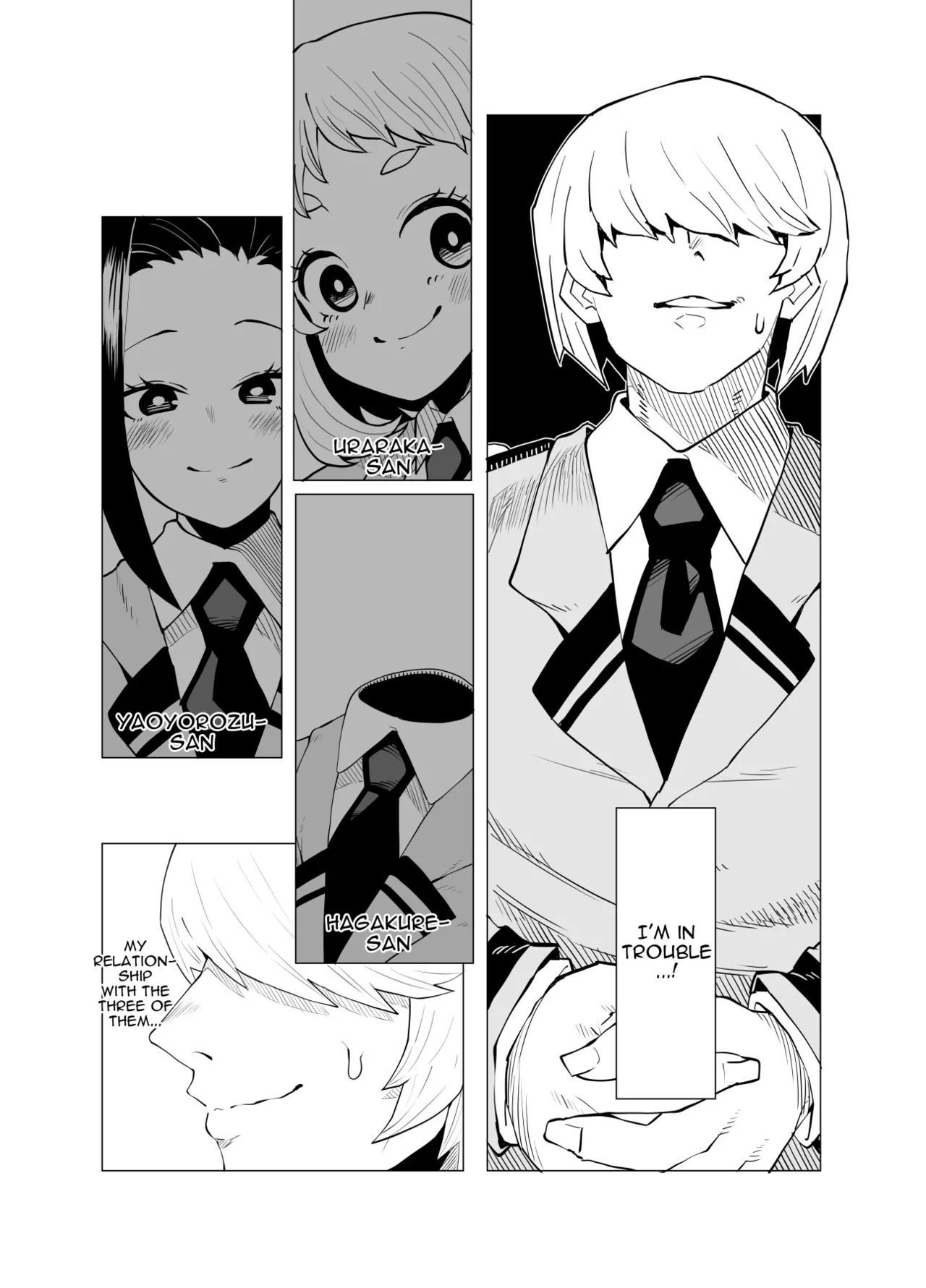 Inverted Morality Hero Academia cover