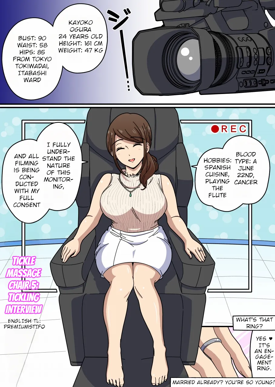 Tickle Massage Chair 5: Tickling Interview cover