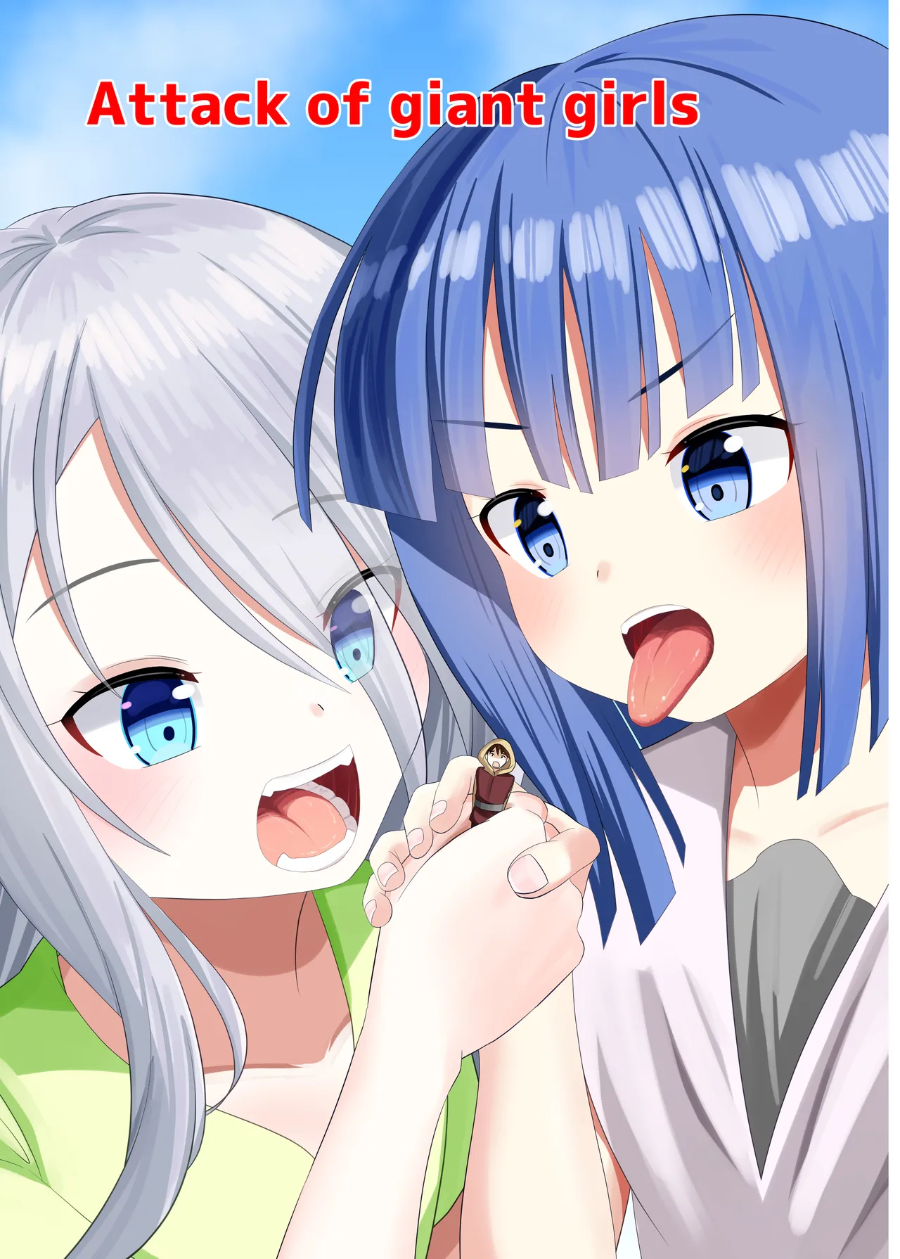 Attack of giant girls cover