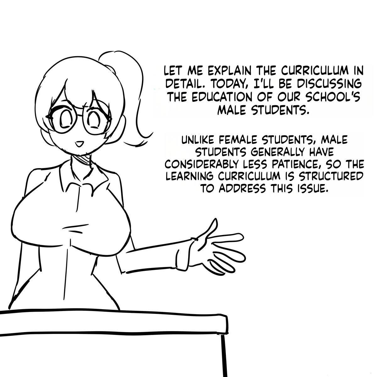 A school in a female-dominated society." cover
