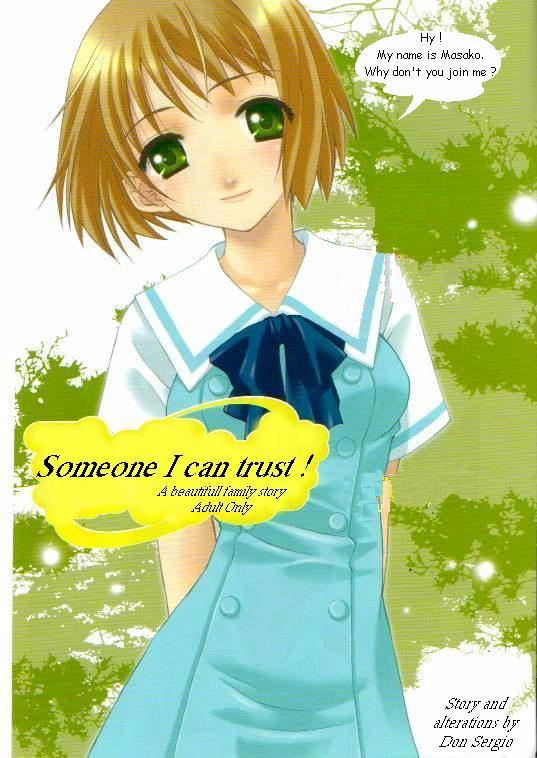 Someone I can trust! A beautifull family story cover