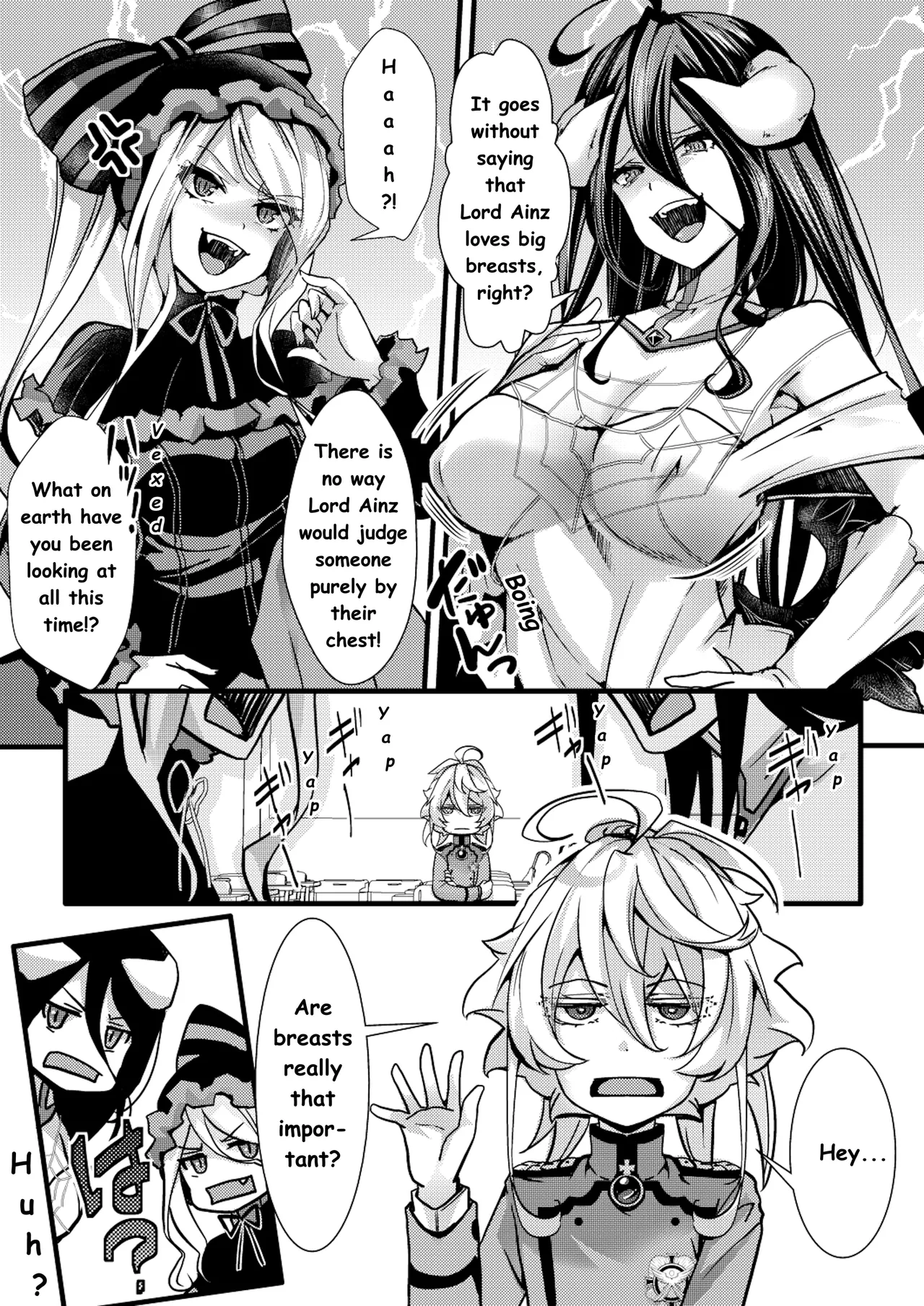 A Story About Breasts in the Isekai Quartet Timeline! cover