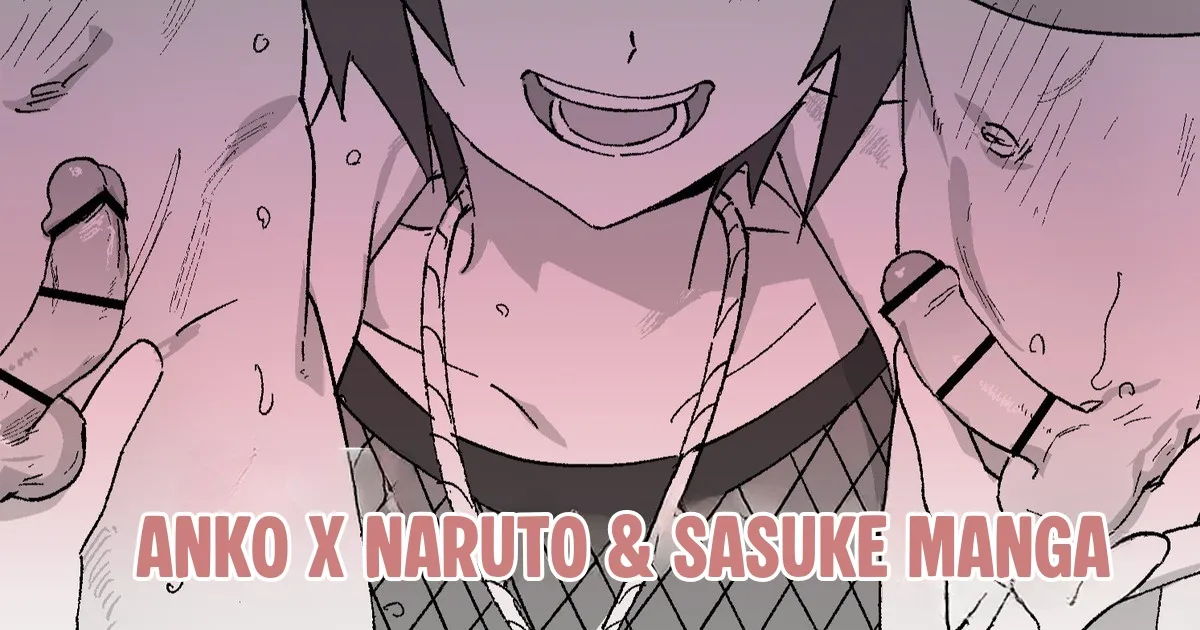 Anko x Naruto & Sasuke Manga cover