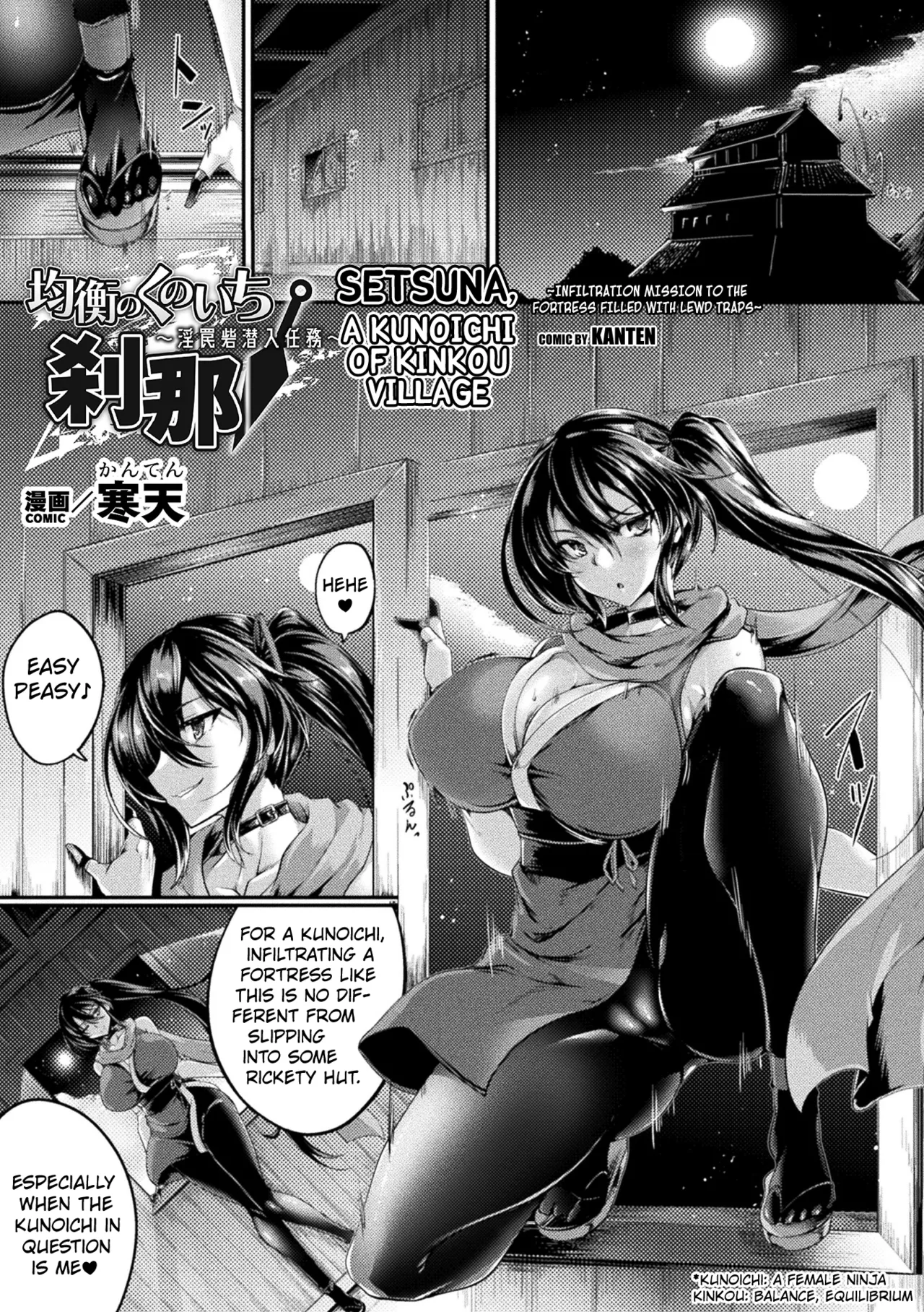 The Kunoichi of Kinkou Village cover