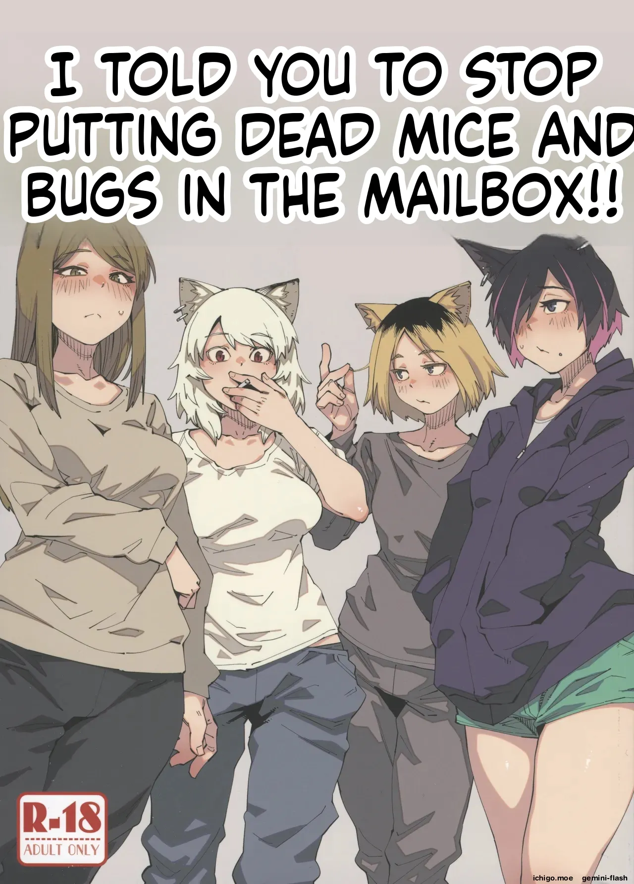 Yuubinuke ni Nezumi dano Mushi dano Shigai Ireru no Yamerottsutten daro!! cover