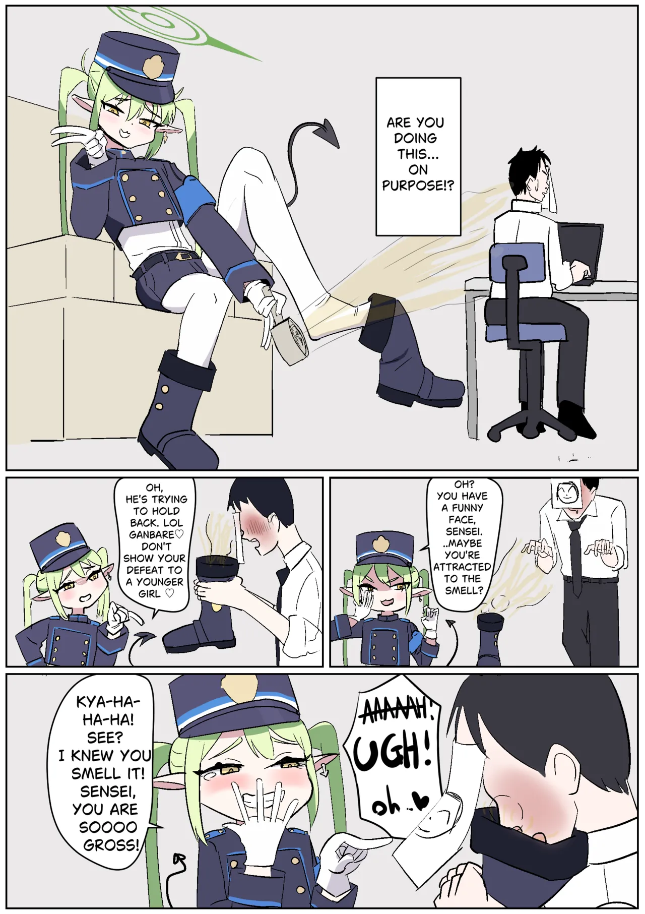 Nozomi Makes Me Understand with Her Feet Odor cover