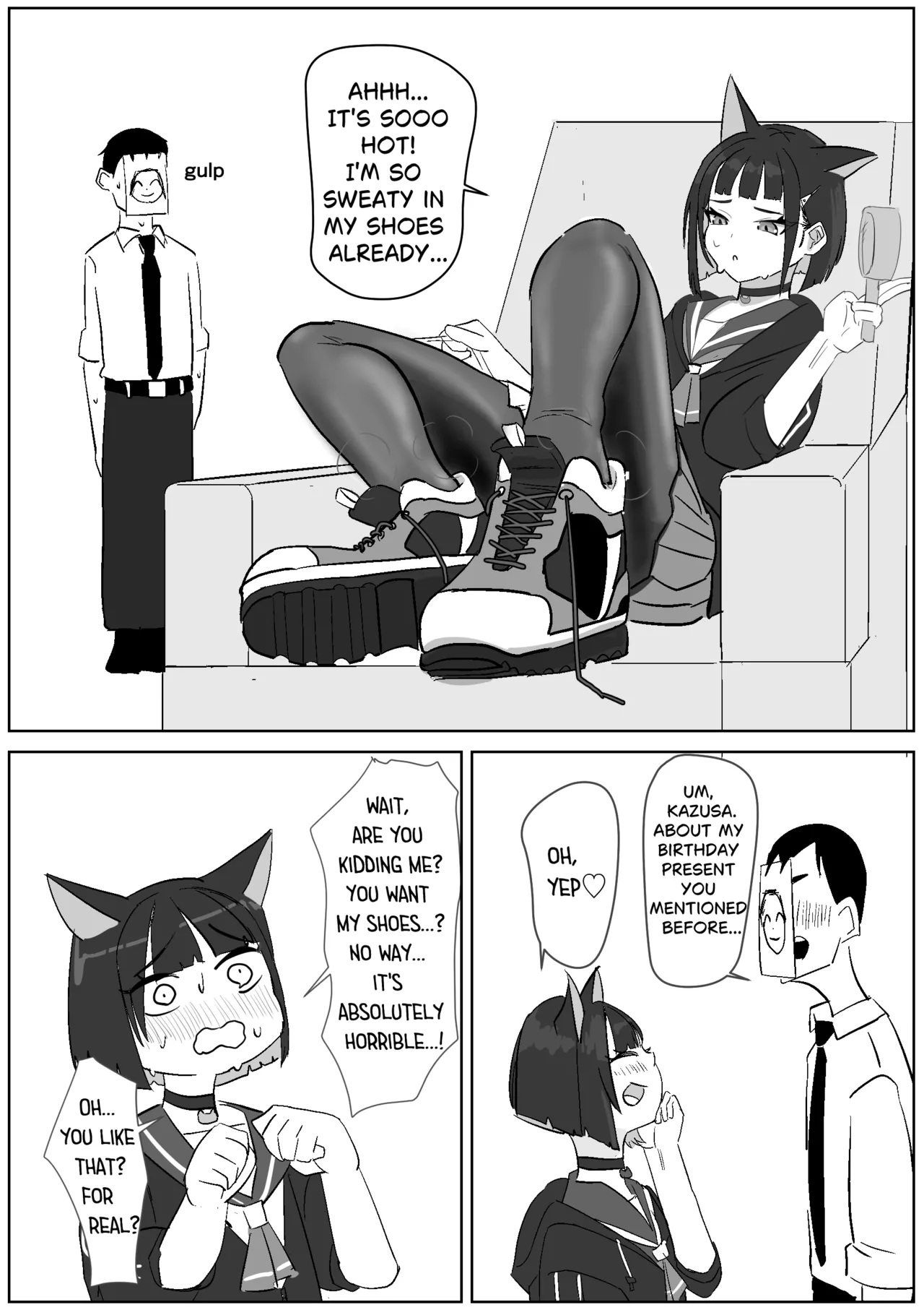Fuck with Kazusa's Smelly Sneaker cover