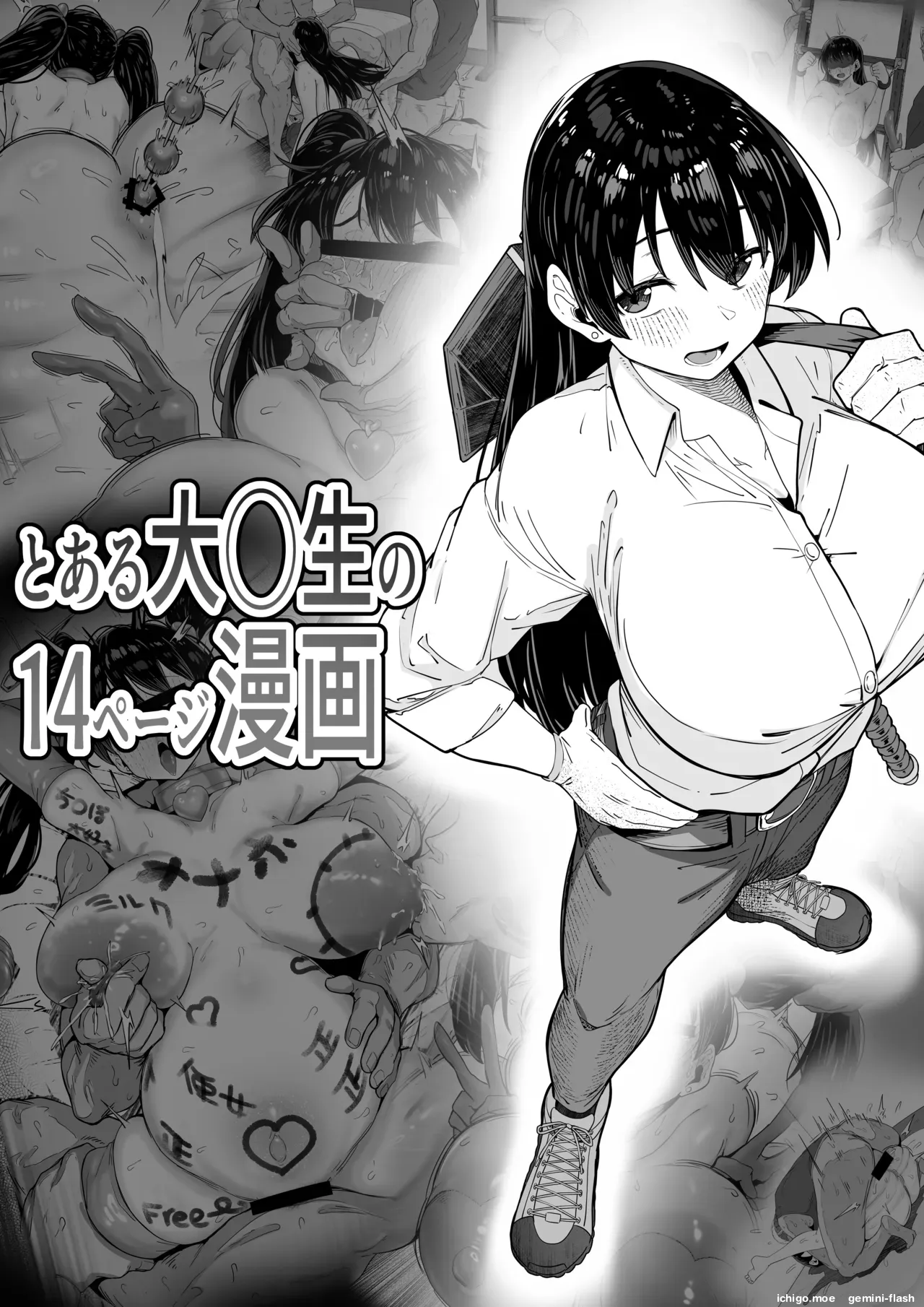A 14-Page Manga About a Certain University Student cover