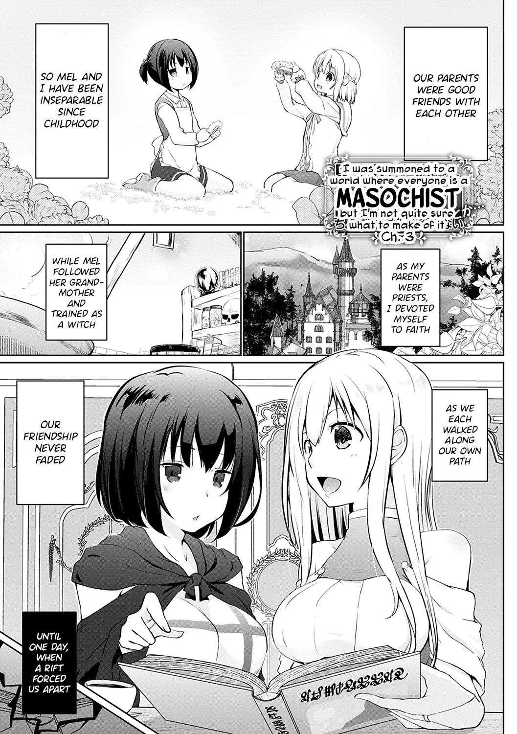 Isekai ni Shoukansaretara Zenin Do M Toka...Chotto Imi ga Wakaranai Ch.3 cover