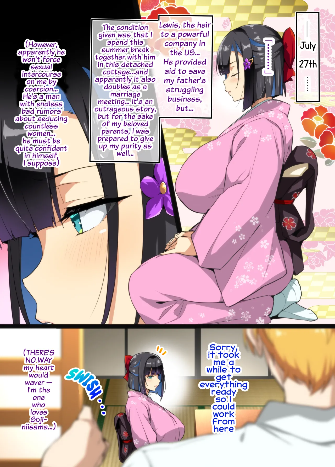 Tea Ceremony Yamato Nadeshiko NTR (Female Perspective) P01~08 cover