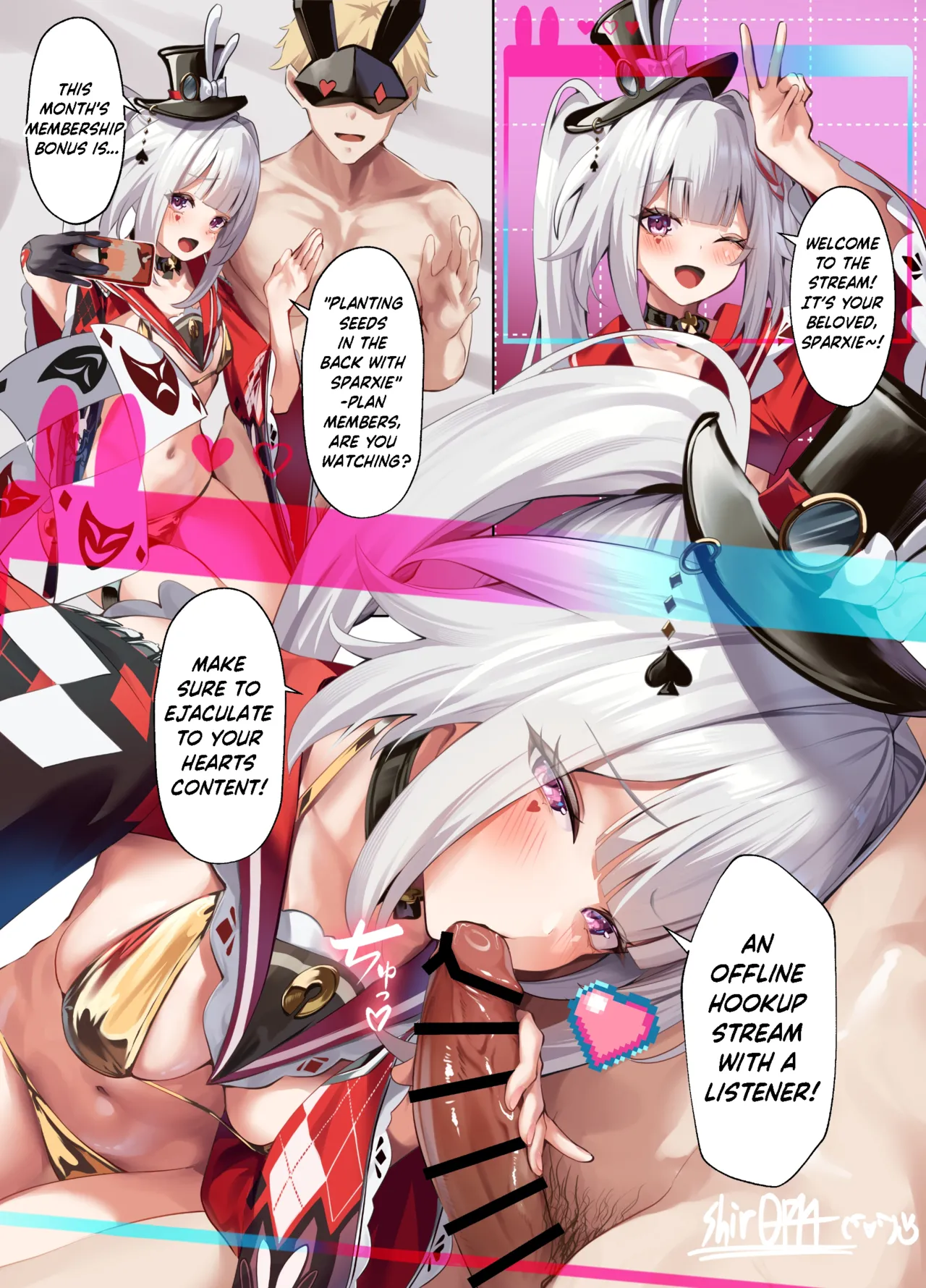 Hibana ga Risuna to no Ofupako Haishin de chara otoko ni shudo-ken o nigirarechau hanashi || The story of how Sparxie got dominated by a playboy during an offline hookup stream for the listeners cover