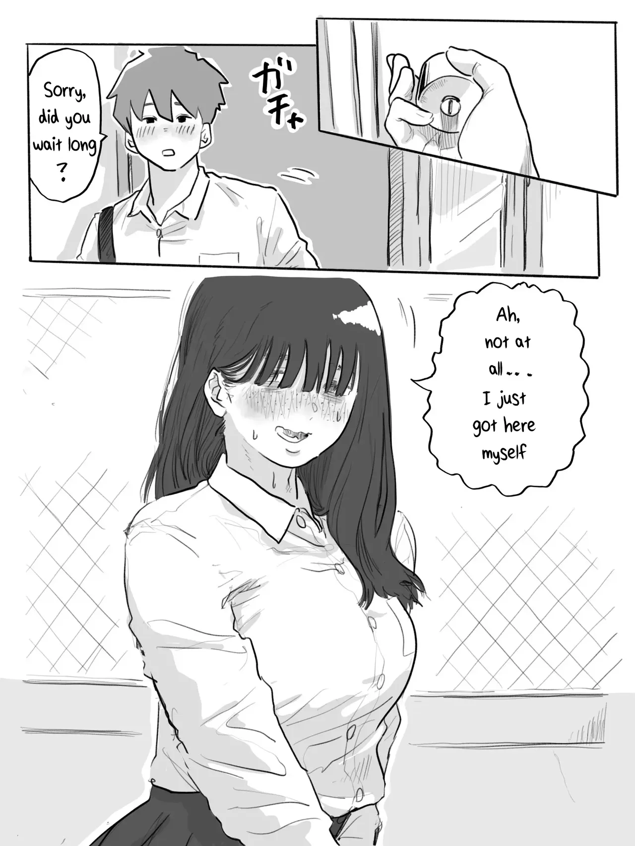 The Clumsy Nemophila 2: A Story of a Shy, Busty Girl Having Intimacy on the School Rooftop cover