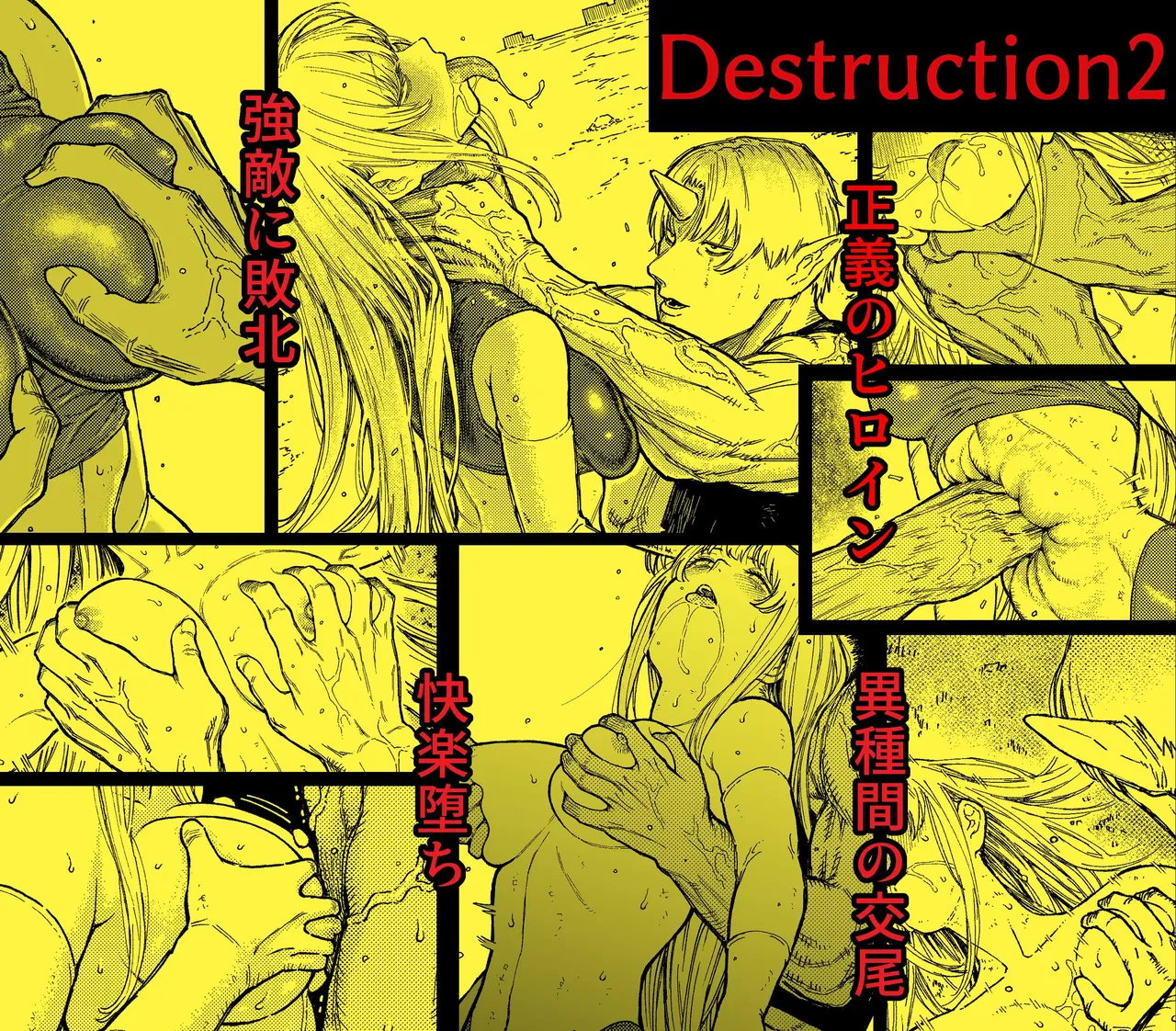 Destruction 2: The Complete Fall of the Defeated Heroine cover