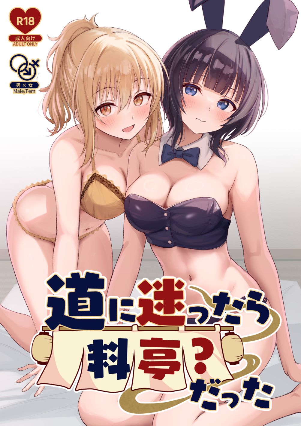 Michi ni Mayottara Ryoutei? Datta cover