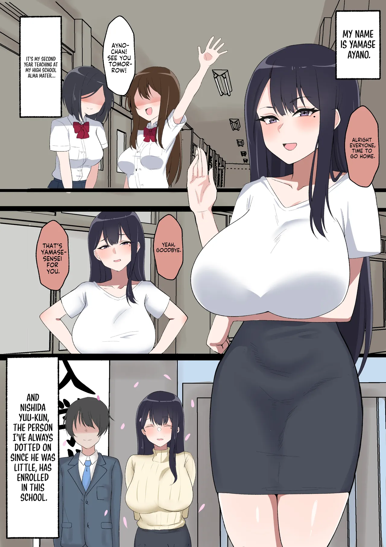 Ayano-sensei in My Place cover