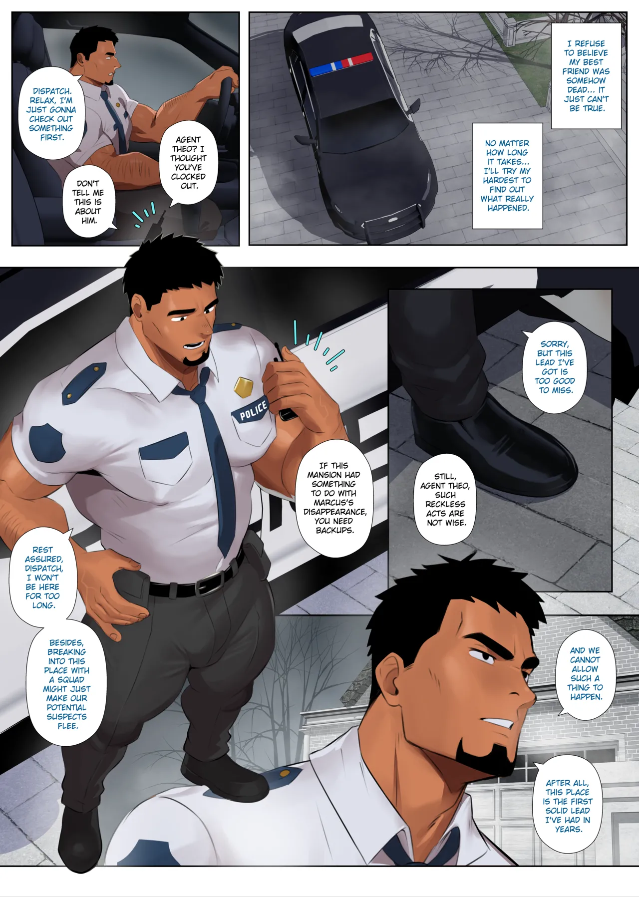 Please Exorcise Me, Officer! cover