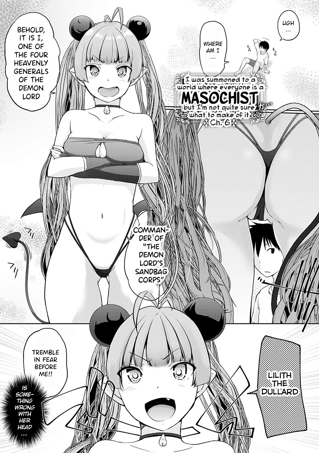Isekai ni Shoukansaretara Zenin Do M Toka...Chotto Imi ga Wakaranai Ch.6 cover