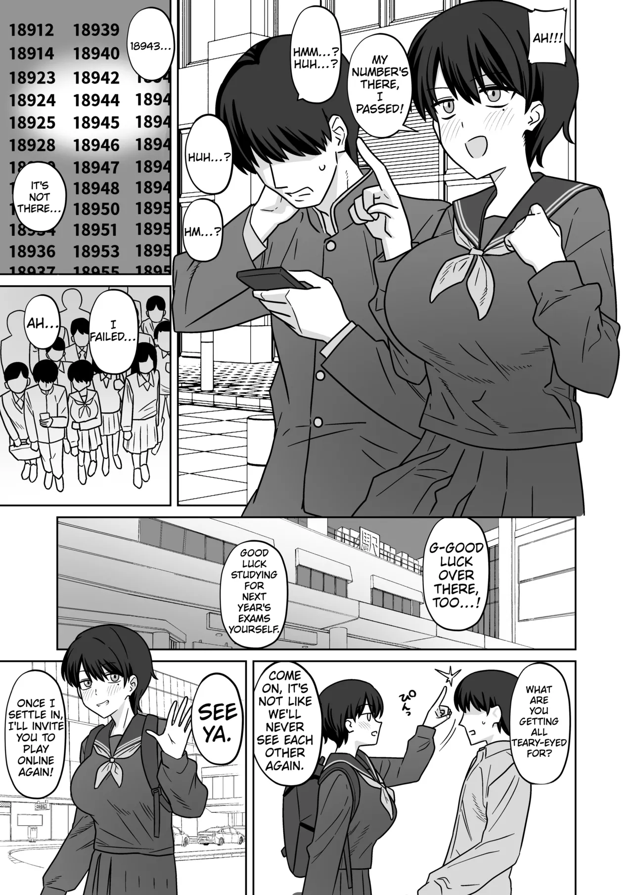 Jibun Dake Daigaku Ochite Rounin Shi Teru Ma Ni Daisukina Osananajimi Ga Yarichin Ni Pako Rare Chatteru Yatsu cover