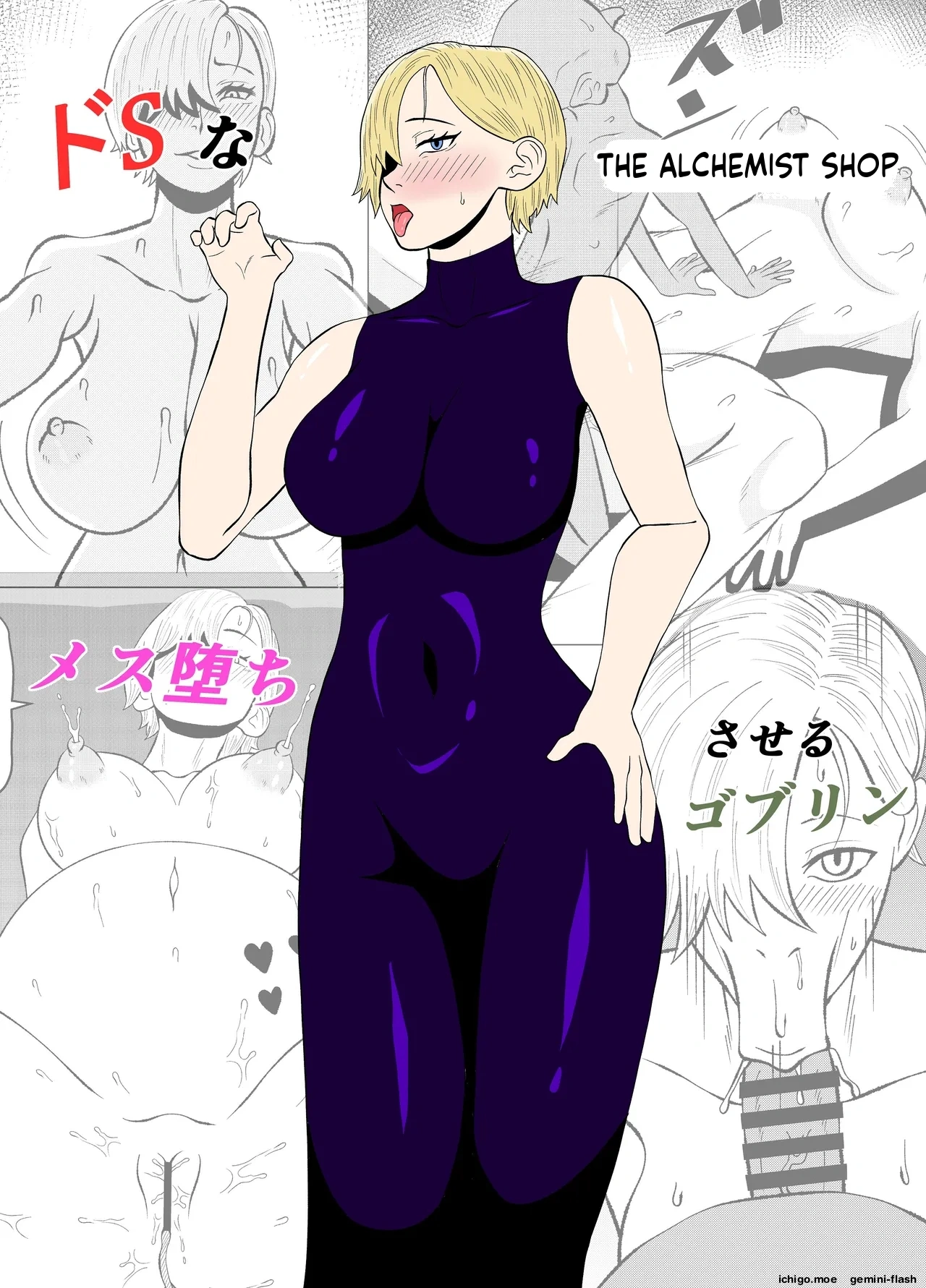 ドSな調合屋さんをメス堕ちさせるゴブリン cover