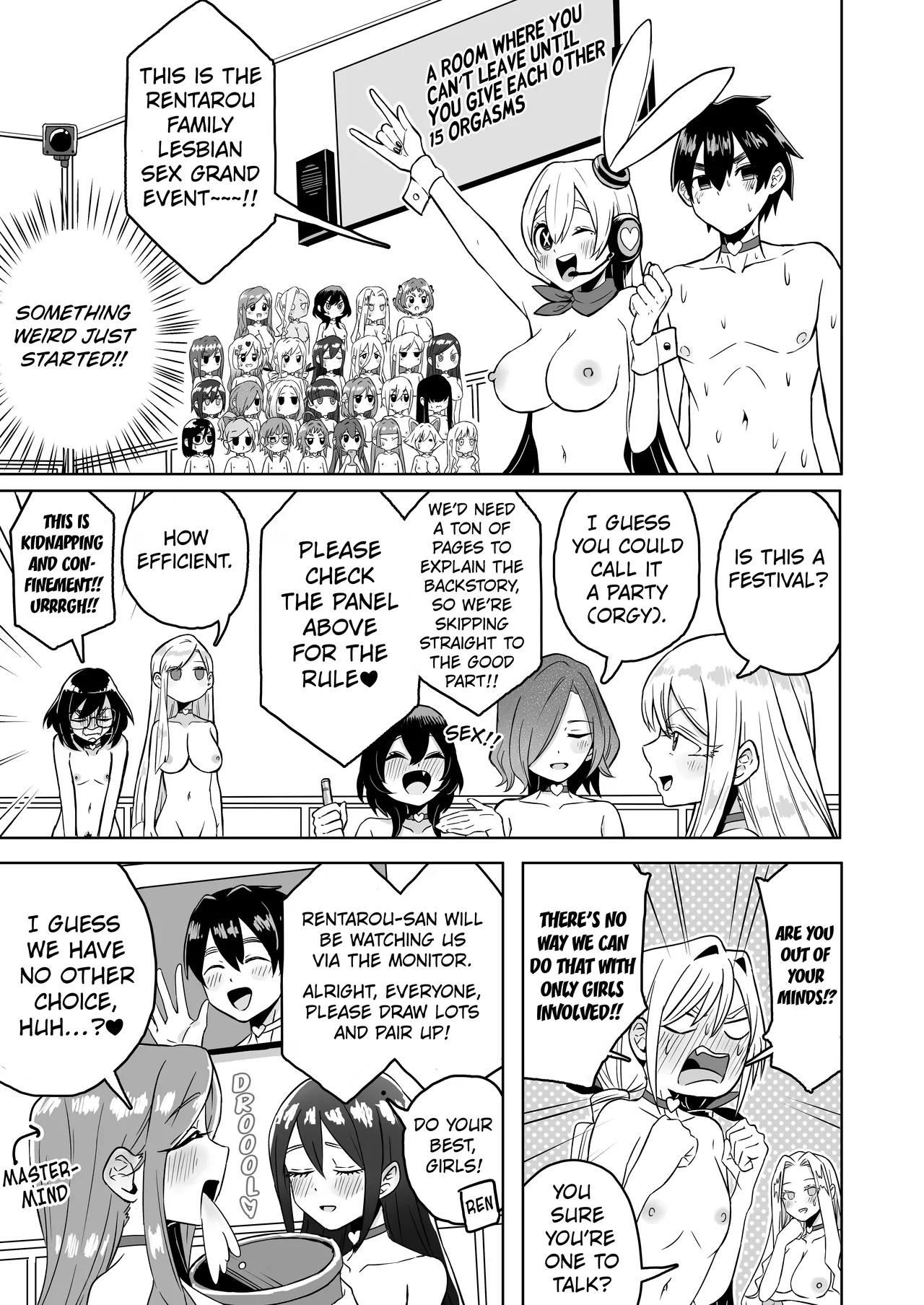 Rentarou Family Lesbian Sex Tournament cover