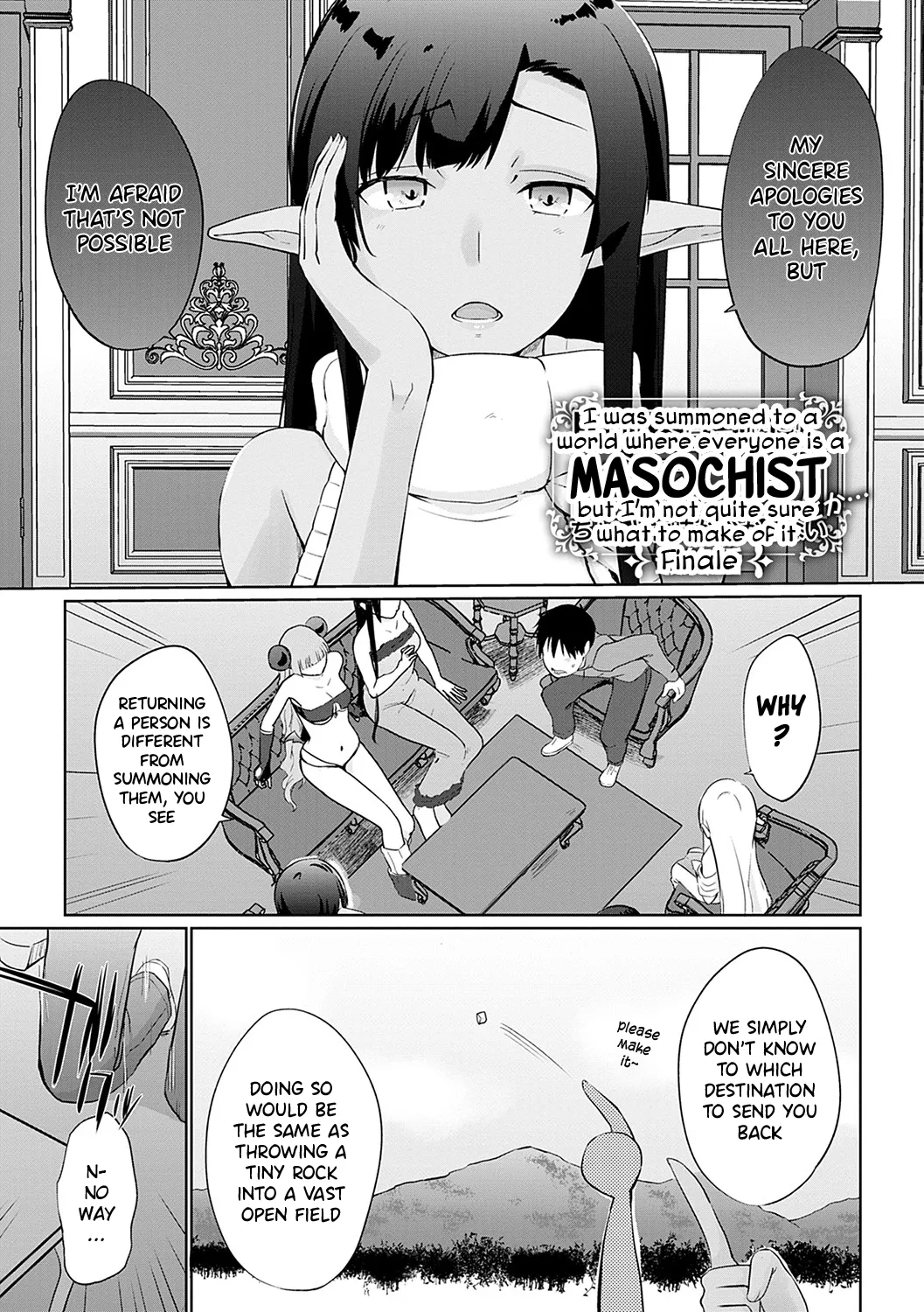 Isekai ni Shoukansaretara Zenin Do M Toka...Chotto Imi ga Wakaranai Ch.10 + extra cover