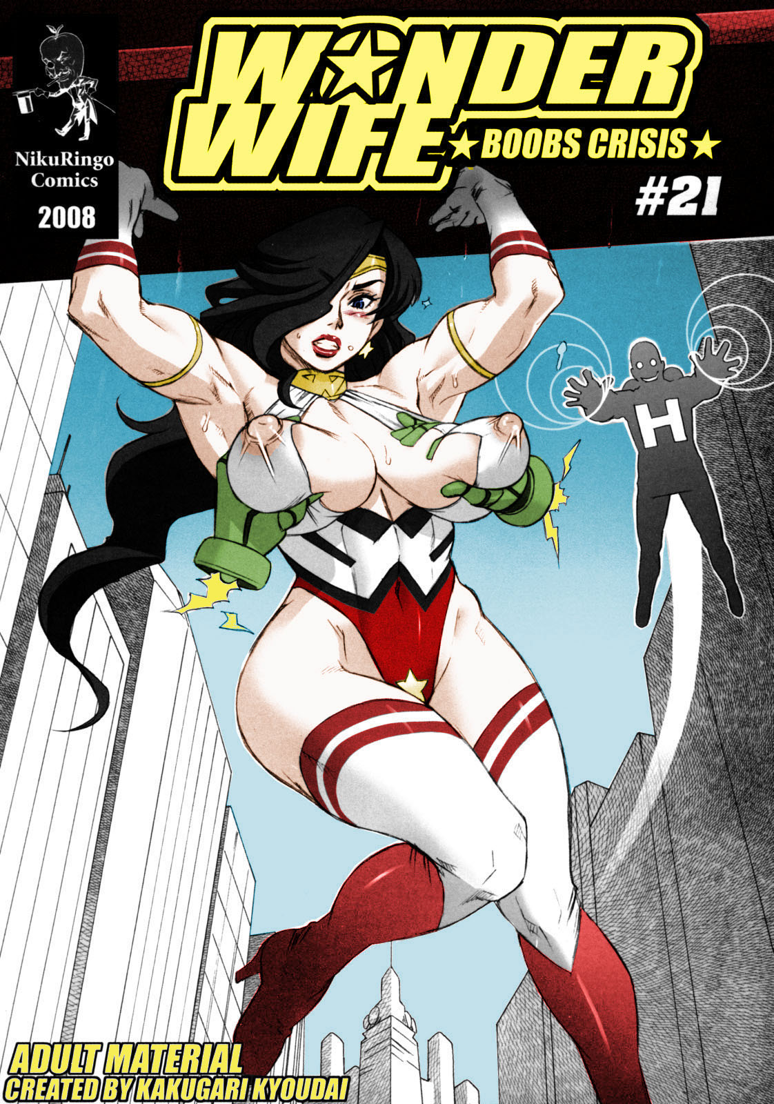 Wonder Wife: Boobs Crisis #21 cover