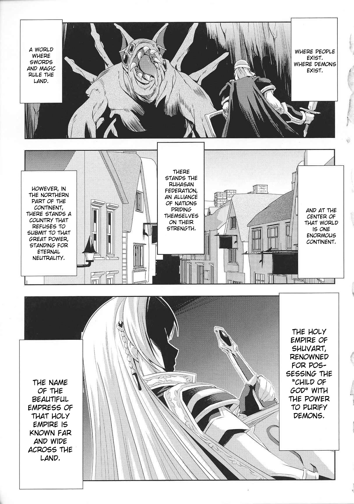Black Rose Knight - Holy Empress Rosa Ch. 01-04 cover