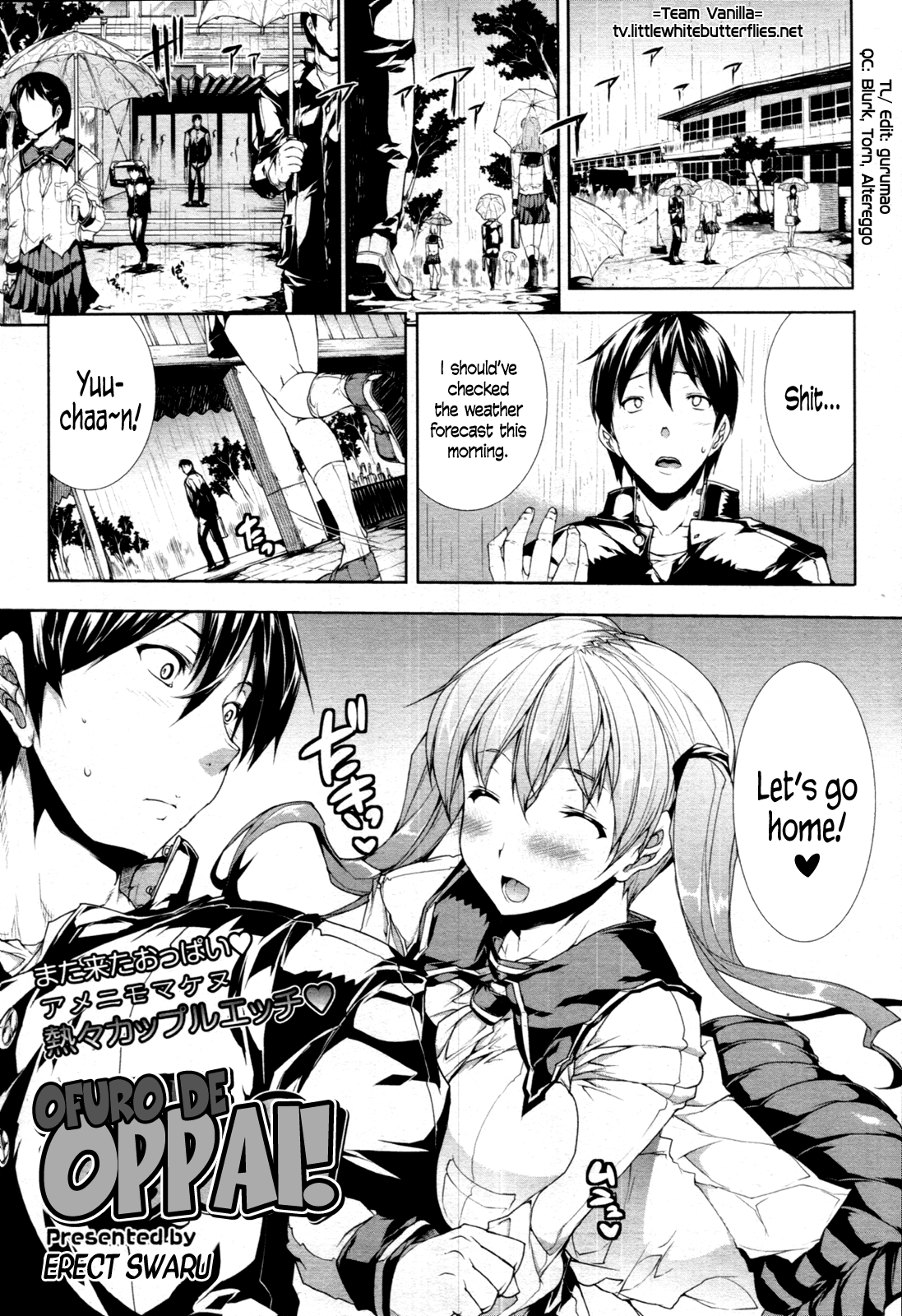 Ofuro de Oppai! (COMIC Tenma 2010-12) [English] =TV= cover