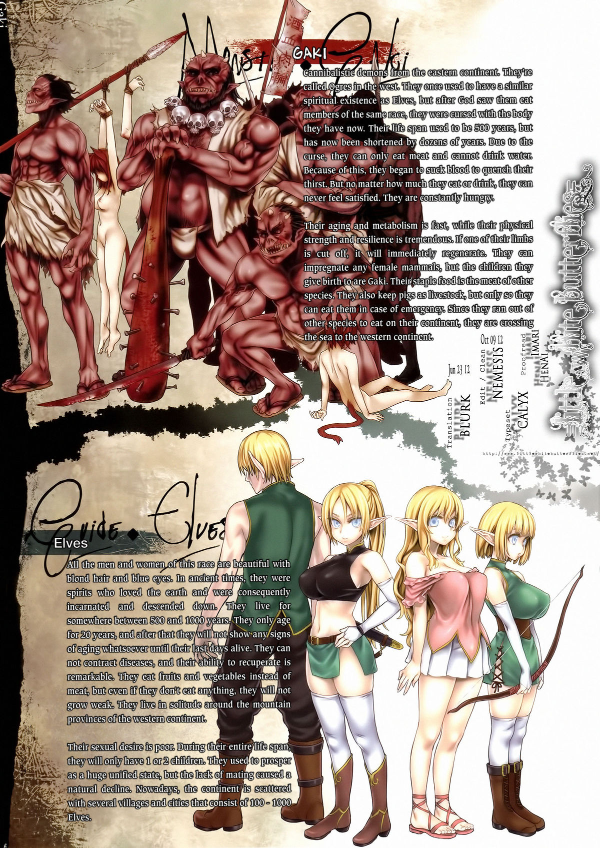 Bestiary - Gaki (Hungry Demon) [English] =LWB= cover