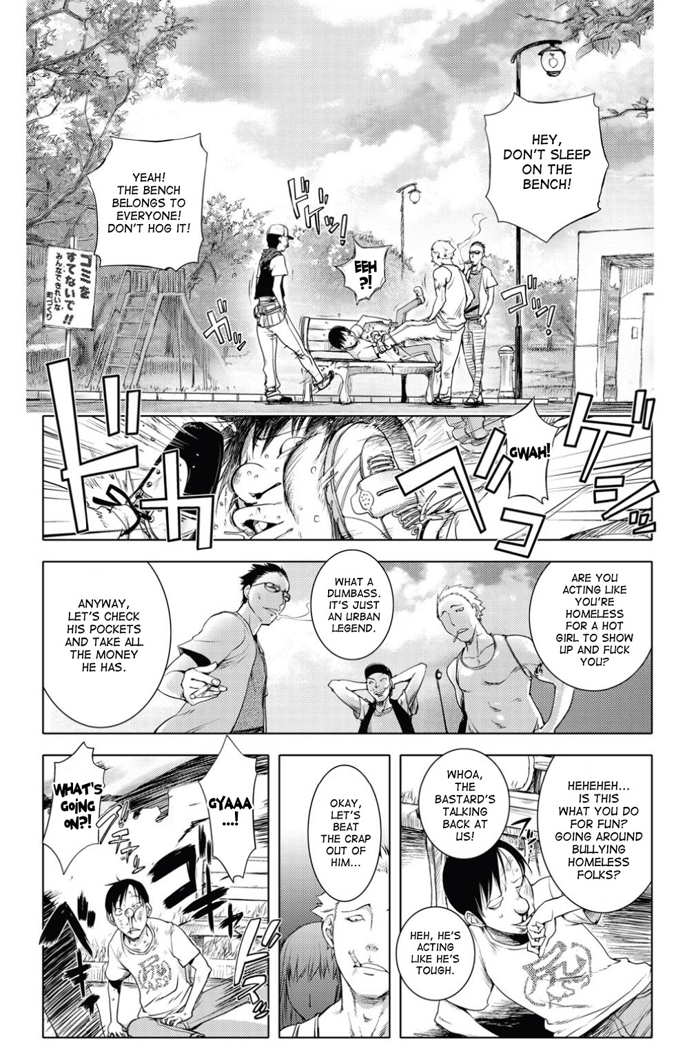 Suicide Man’s Tent Ch.1-2 cover
