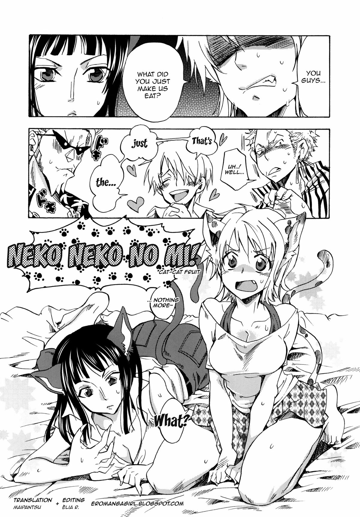 Neko Neko No Mi (One Piece) [English] =Ero Manga Girls & maipantsu= cover