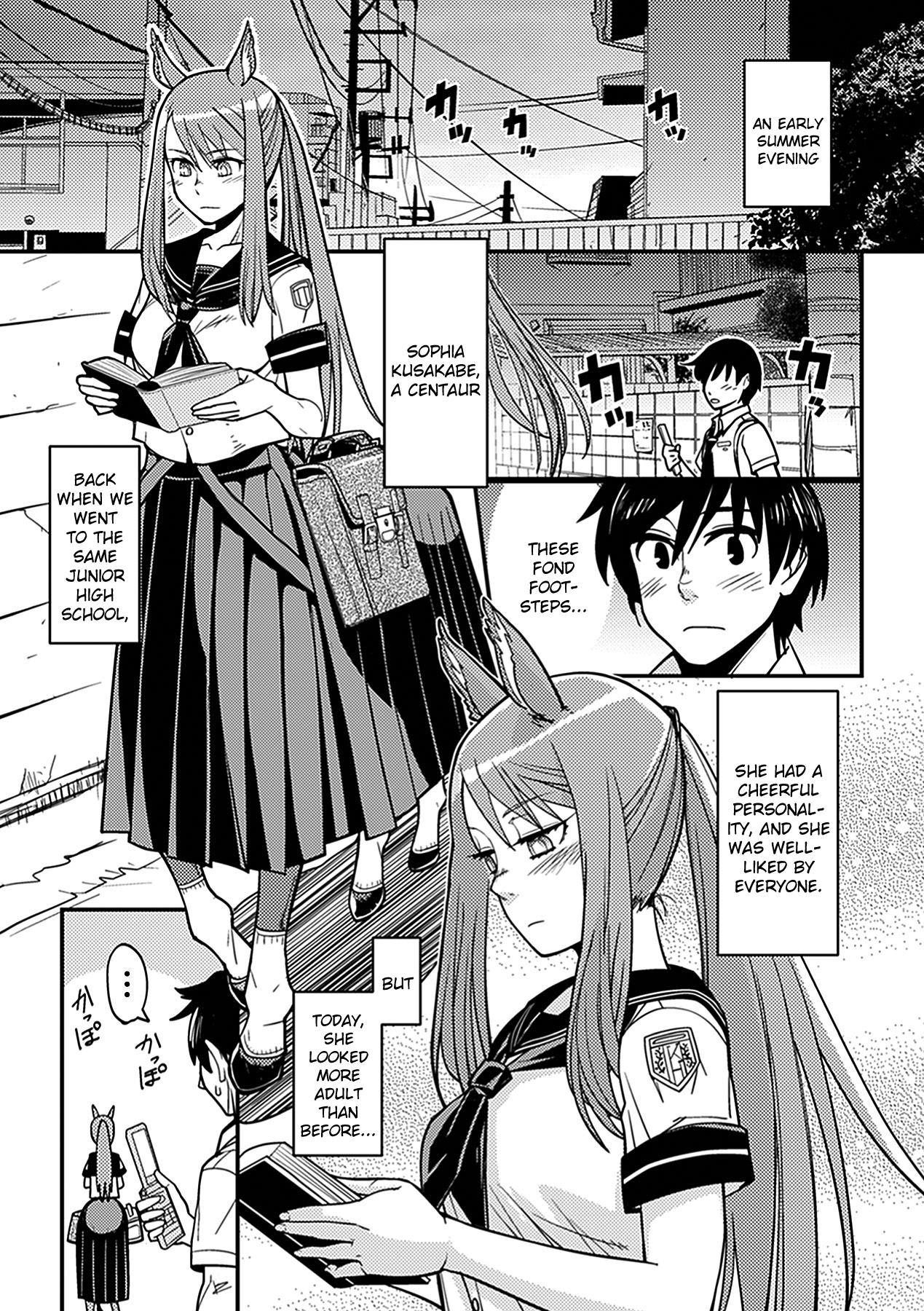 Wild Horse In A School Uniform (Bessatsu Comic Unreal Monster Musume Paradise Vol. 2) [English] =LWB= cover