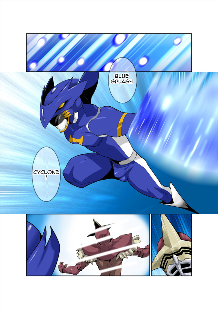 Dragon Ranger Blue Chapter 01 cover