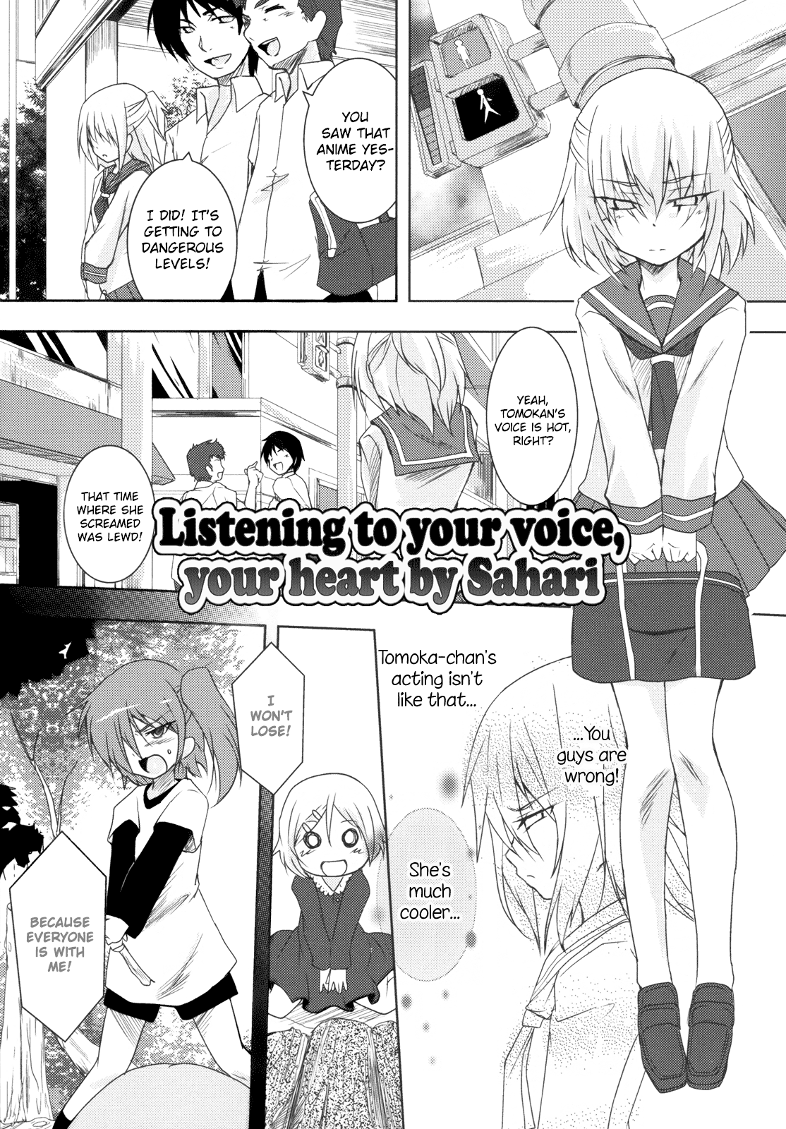 Listening to your voice, your heart cover