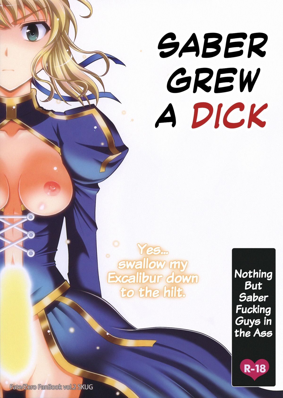 Saber Grew a Dick (Fate/Zero) [English] =SW= cover