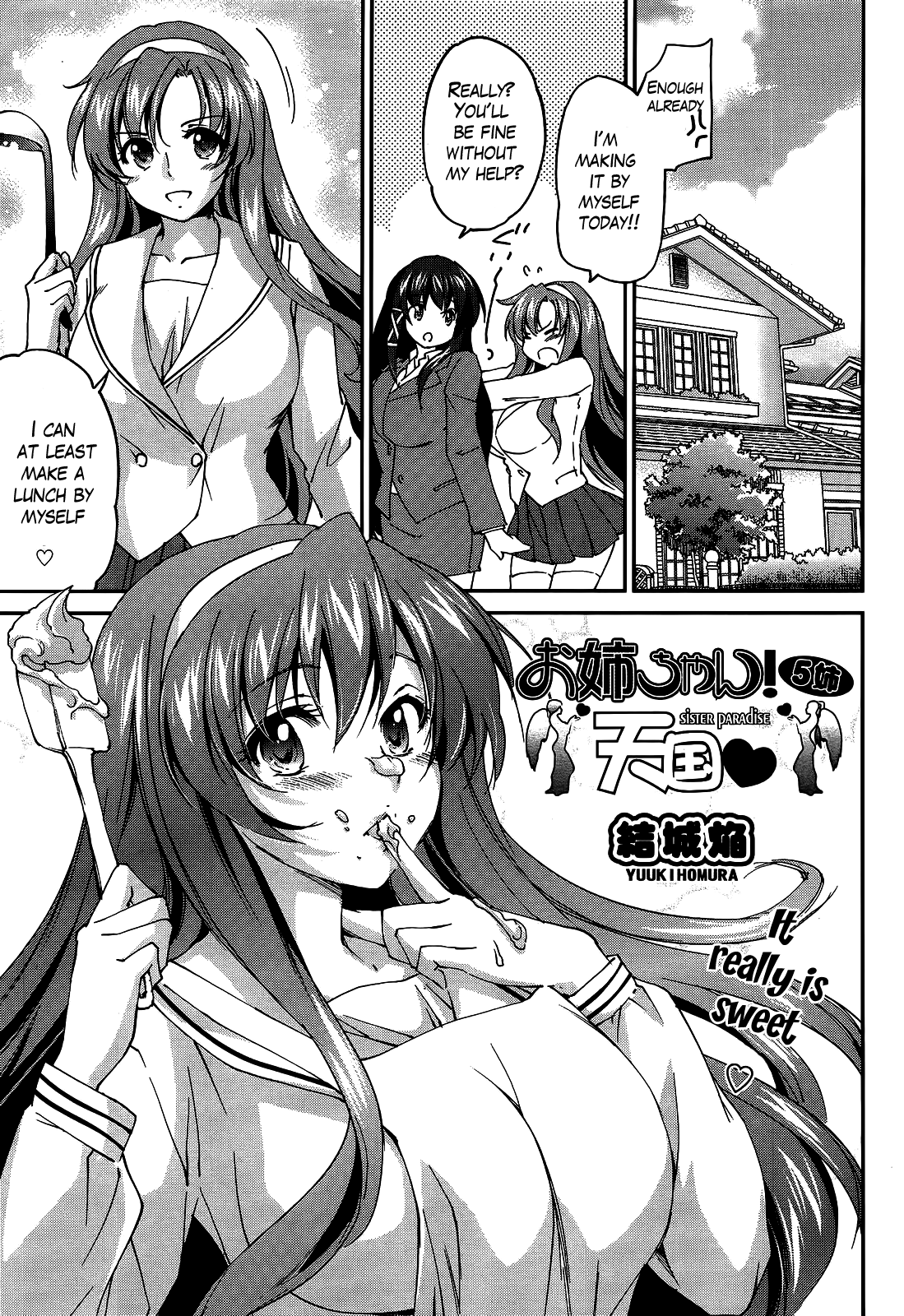 Sister Paradise Ch. 5 cover
