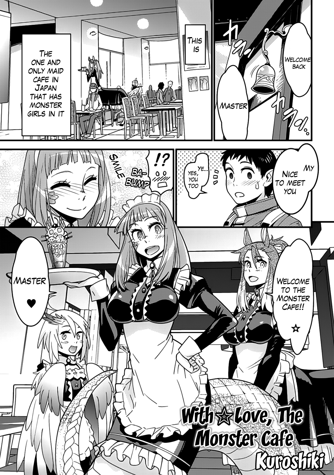 With Love, the Monster Cafe cover