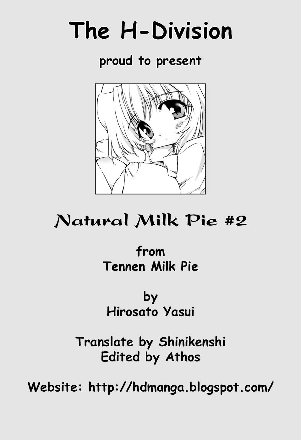 Natural Milk Pie #2 cover
