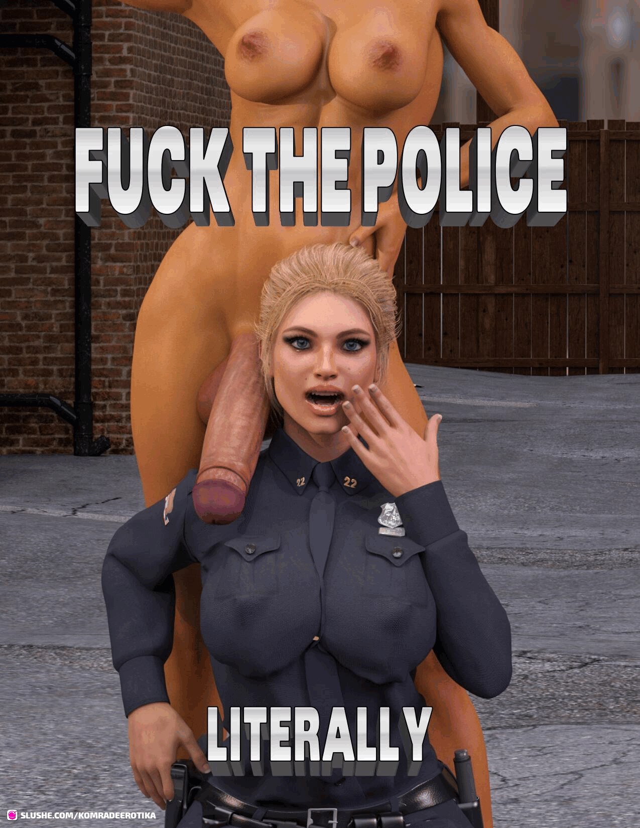 Fuck The Police Literally cover
