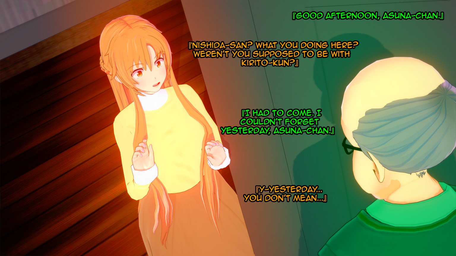 Asuna's Honeymoon story. NTR cover