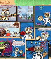 Sandy Cheeks fucked Plankton (Spongebob Squarepants) cover