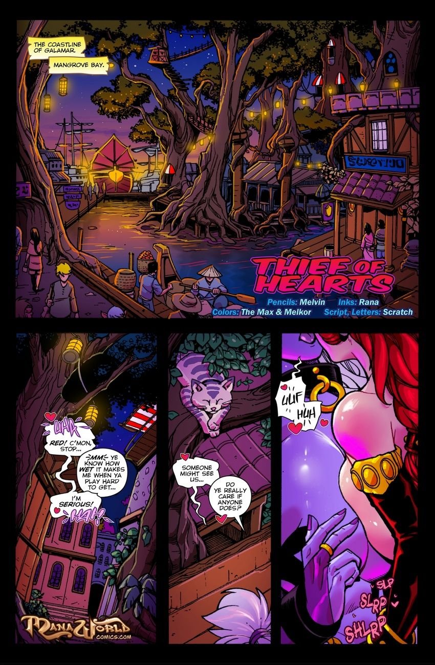 Mana world 15: Thief of hearts cover