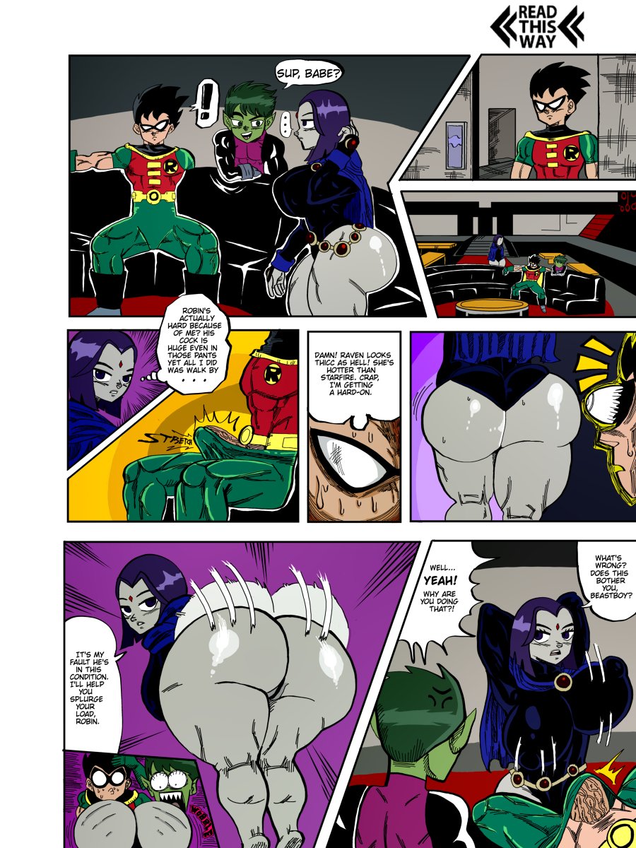 Teen Titans FUCK cover